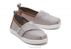 Toms barn liten alpargata øko resirkulert bomull LNRH501 sko ny stil