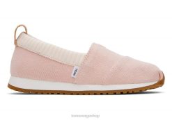 Toms barn ungdommer bosatt øko arv lerret LNRH539 sko fersken