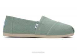 Toms kvinner alpargata arv lerret LNRH5 sko frostig salvie