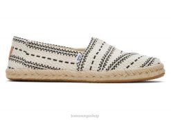 Toms kvinner alpargata chunky global vevd tau espadrille LNRH146 sko naturlig