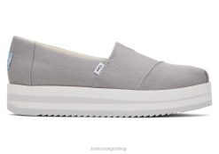 Toms kvinner alpargata midform espadrille LNRH128 sko grå