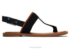 Toms kvinner bree sandal LNRH261 sko svart