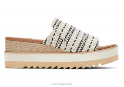 Toms kvinner diana mule sandal LNRH205 sko naturlig global vevd