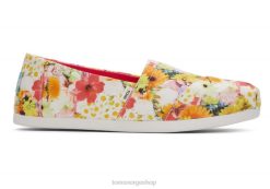 Toms kvinner floral collage alpargata LNRH108 sko ny stil