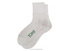 Toms kvinner krost crew sokker LNRH351 tilbehør grå