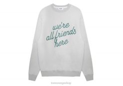 Toms kvinner krost the max crewneck LNRH352 klær grå fleece