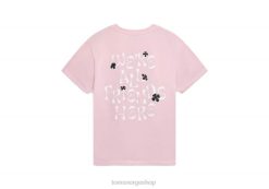 Toms kvinner krost the sammy tee LNRH345 klær rosa