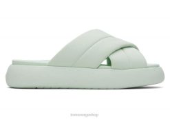 Toms kvinner mallow cross-over repreve LNRH244 sko mint repreve jersey