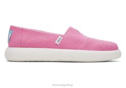 Toms kvinner mallow øko arv lerret LNRH135 sko rosa