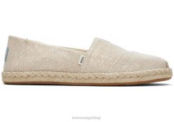 Toms kvinner metallisk espadrille alpargata LNRH144 sko ny stil