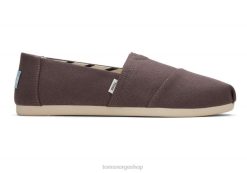 Toms kvinner resirkulert bomull alpargata LNRH88 sko aske