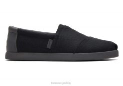 Toms menn alp fwd LNRH433 sko sort vokset lerret