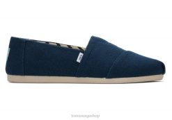 Toms menn alpargata arv lerret LNRH382 sko mørk indigo