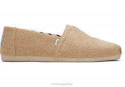 Toms menn alpargata burlap LNRH429 sko burlap naturlig