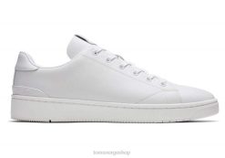 Toms menn trvl lite trenere LNRH450 sko hvitt skinn